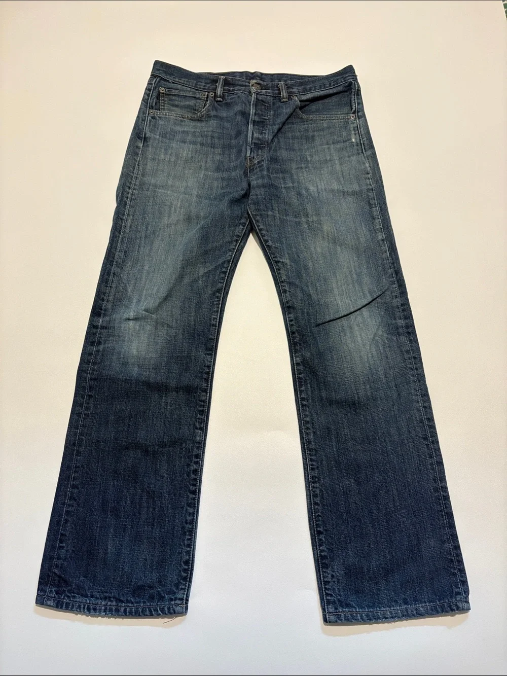 Levi's Blue Straight Fit Jeans